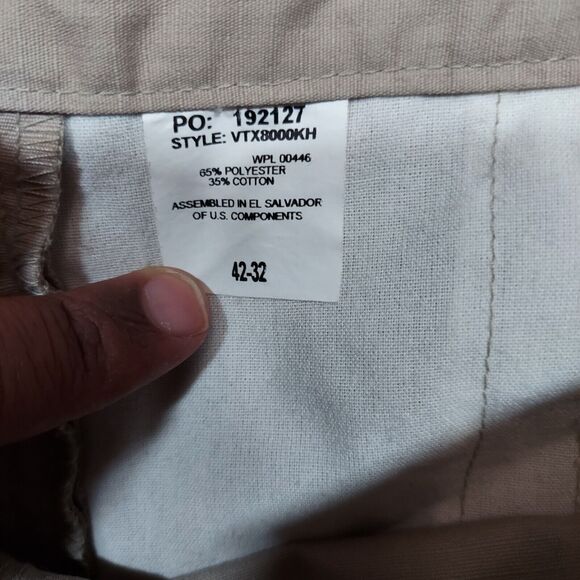 Vertx Phantom LT Tactical Pants Mens 42x32 Khaki Beige Cargo Ripstop Utility - Picture 5 of 6
